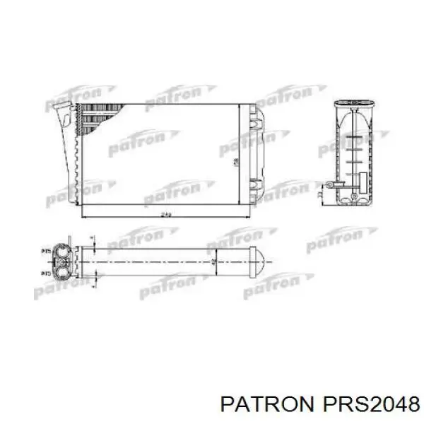 Радіатор пічки (обігрівача) FPS FP52N145 ціна, від 18.32 USD
