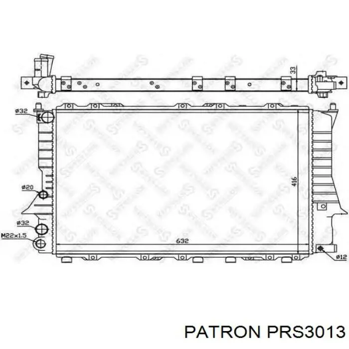 Радіатор основний FPS FP12A412 ціна, від 71.54 USD