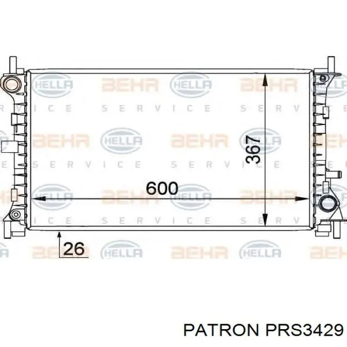 Радіатор основний Ford 2S418C342BA ціна, від 48.78 USD
