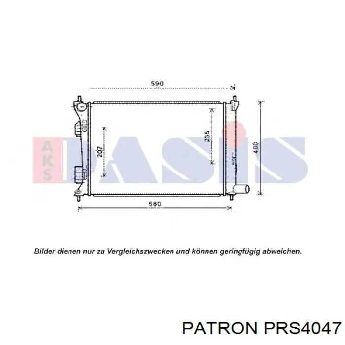 Купити 41B1081 Polcar Радіатор двигуна
