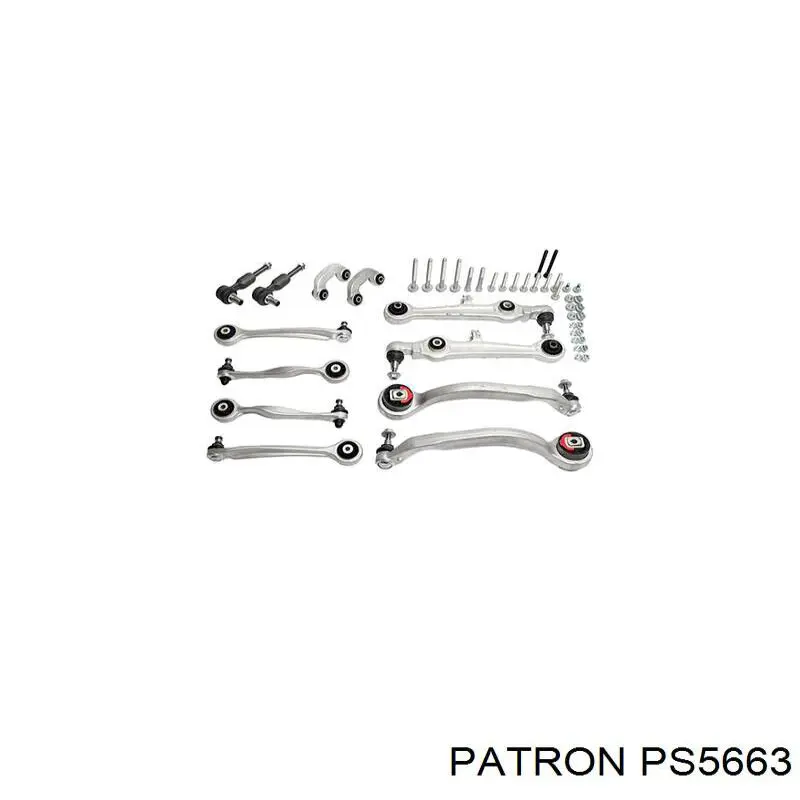 Комплект важелів передньої підвіски PS5663 Patron