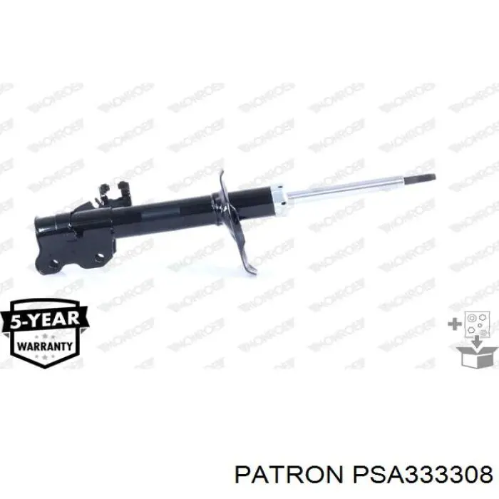 Амортизатор передній, правий Nissan/Infiniti 54302BM426 ціна, від 38.52 USD