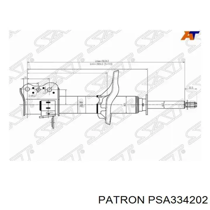Амортизатор задній, лівий Tokico B3197 ціна, від 44.20 USD