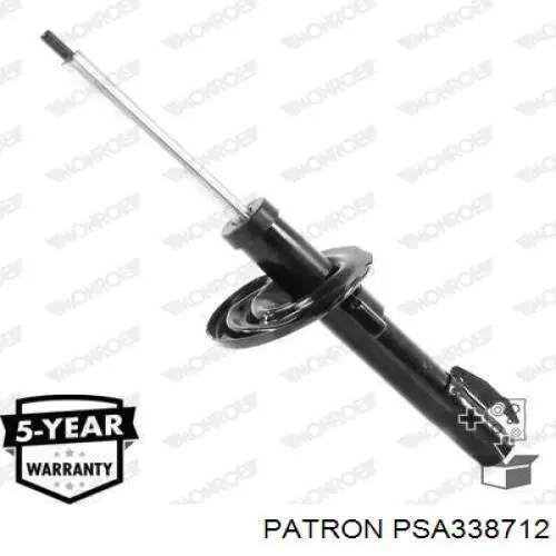 Купити PSA338712 Patron Амортизатор передньої підвіски