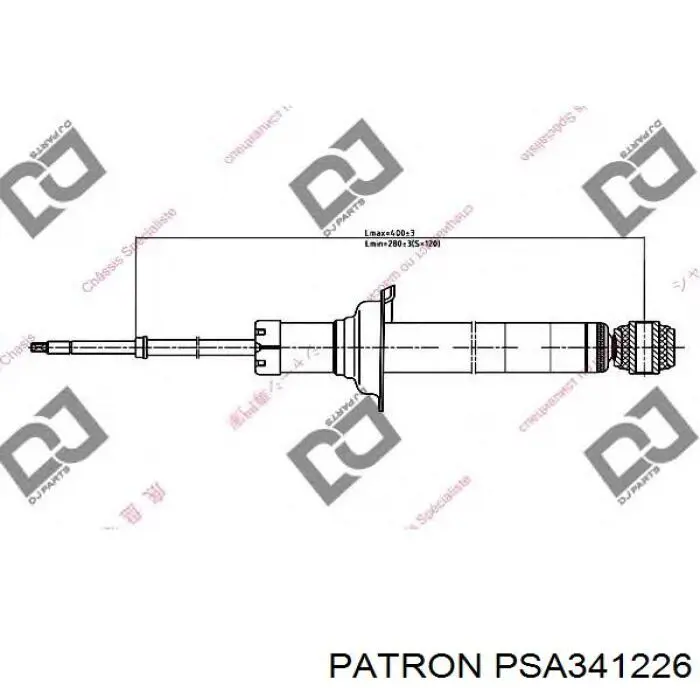 Купити MSS015481 Mando Стійка амортизатора задня