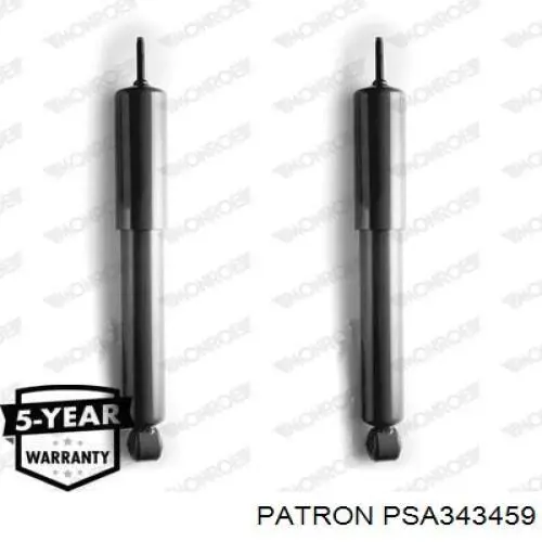 Амортизатор задній Patron PSA343459 ціна, від 33.89 USD
