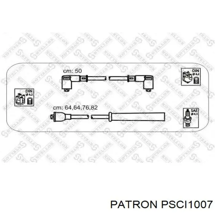 Дріт високовольтні, комплект PSCI1007 Patron