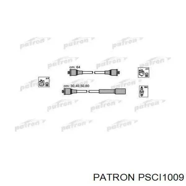 Дріт високовольтний, комплект PSCI1009 Patron