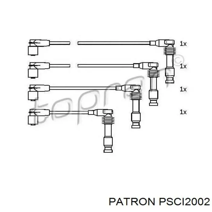 Дроти запалювання Opel 90487571 ціна, від 17.88 USD