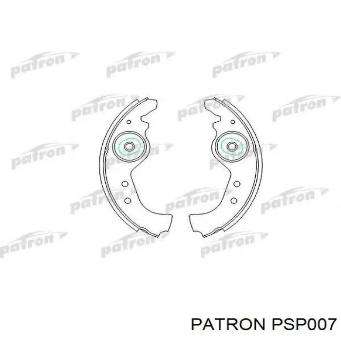 Купити MN102635 Mitsubishi Колодки гальмові задні, барабанні
