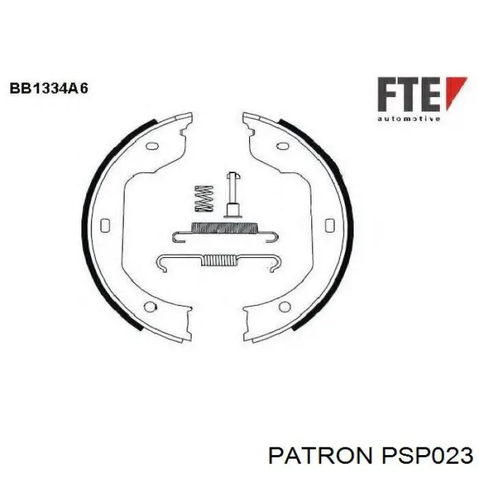Купити PSP023 Patron Гальмівні колодки гальма стоянки