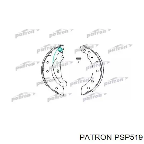 Колодки гальмові задні, барабанні Patron PSP519 ціна, від 17.83 USD