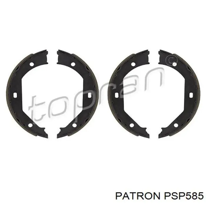 Колодки ручника LPR08090 LPR