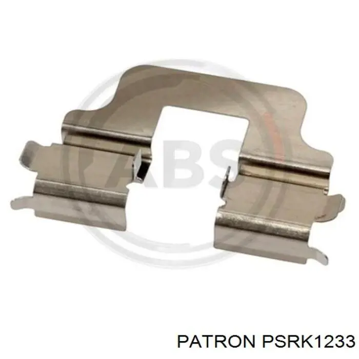 Комплект пружинок кріплення дискових колодок, задніх PSRK1233 PATRON