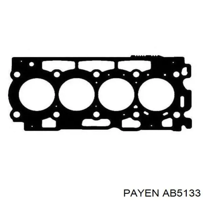 Прокладка головки блока циліндрів (ГБЦ) Ford 1253984