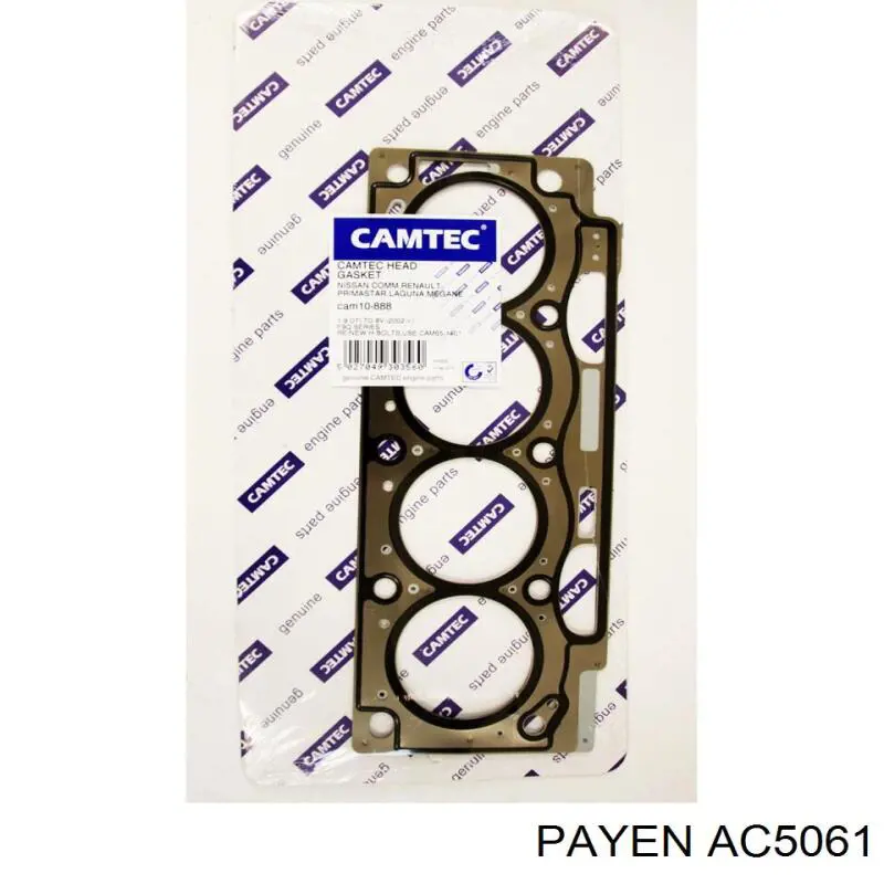 AC5061 Payen прокладка головки блока циліндрів (гбц)