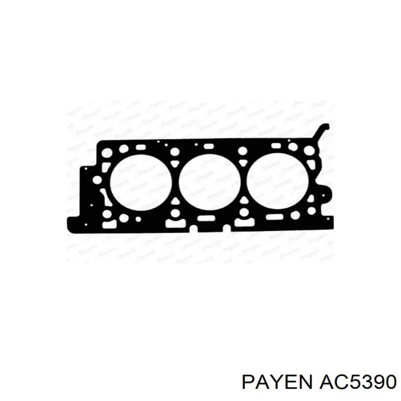 Прокладка головки блока циліндрів (ГБЦ), права AC5390 Payen