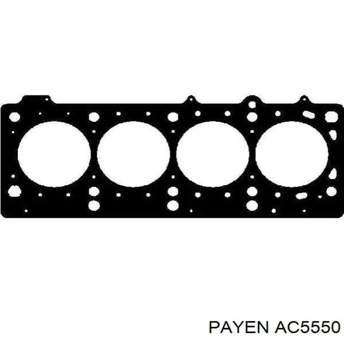 05096212AA Chrysler прокладка головки блока циліндрів (гбц)