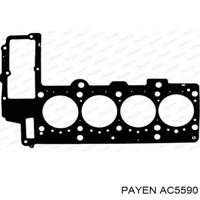 Прокладка головки блока циліндрів (ГБЦ), ліва Payen AC5590 ціна, від 29.33 USD