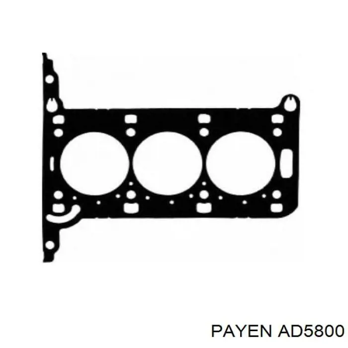 AD5800 Payen прокладка головки блока циліндрів (гбц)