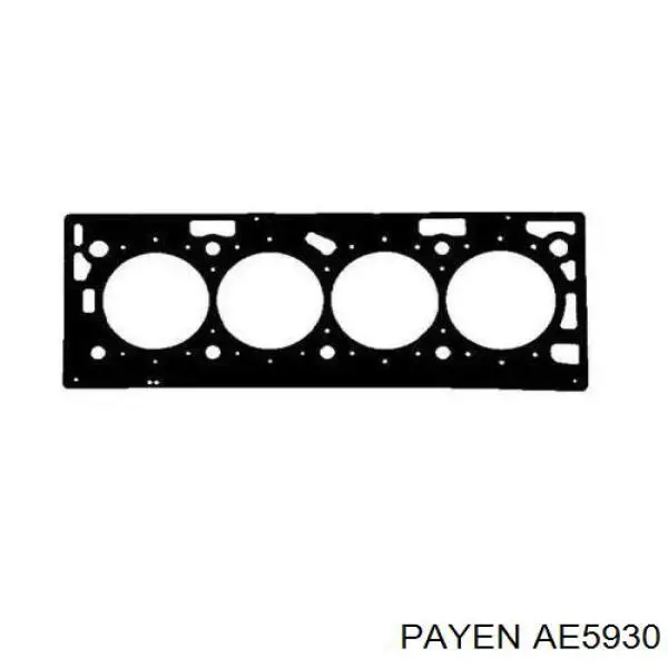 Прокладка ГБЦ 93180240 General Motors
