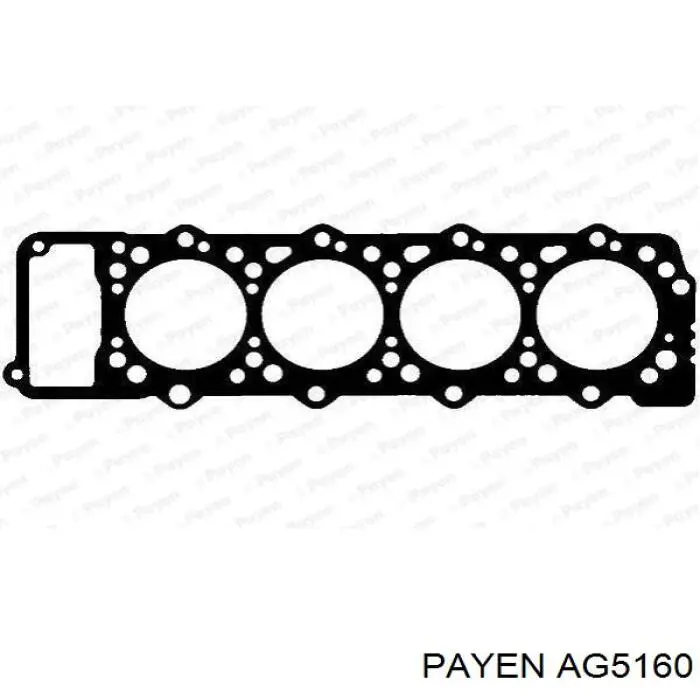 AG5160 Payen прокладка головки блока циліндрів (гбц)