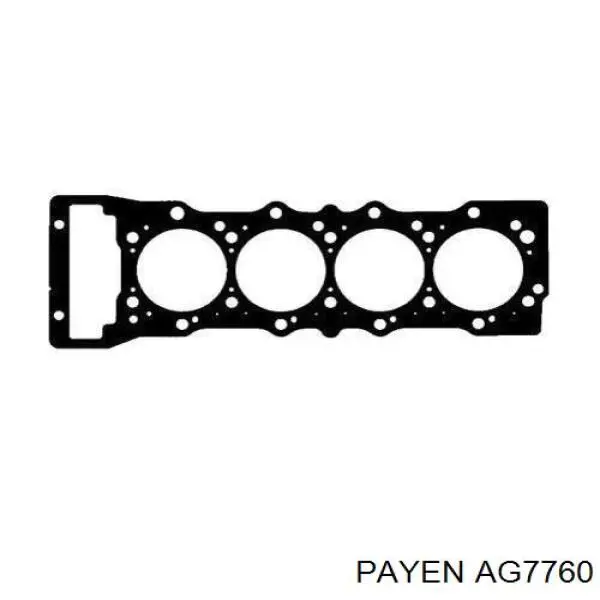 Прокладка ГБЦ AG7760 Payen