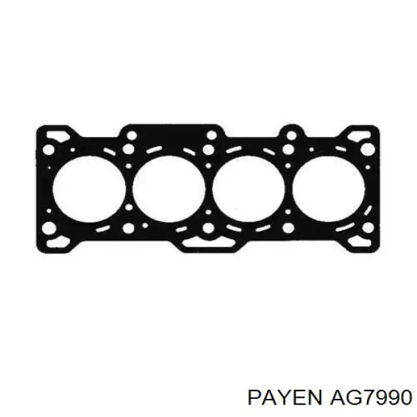 AG7990 Payen прокладка головки блока циліндрів (гбц)