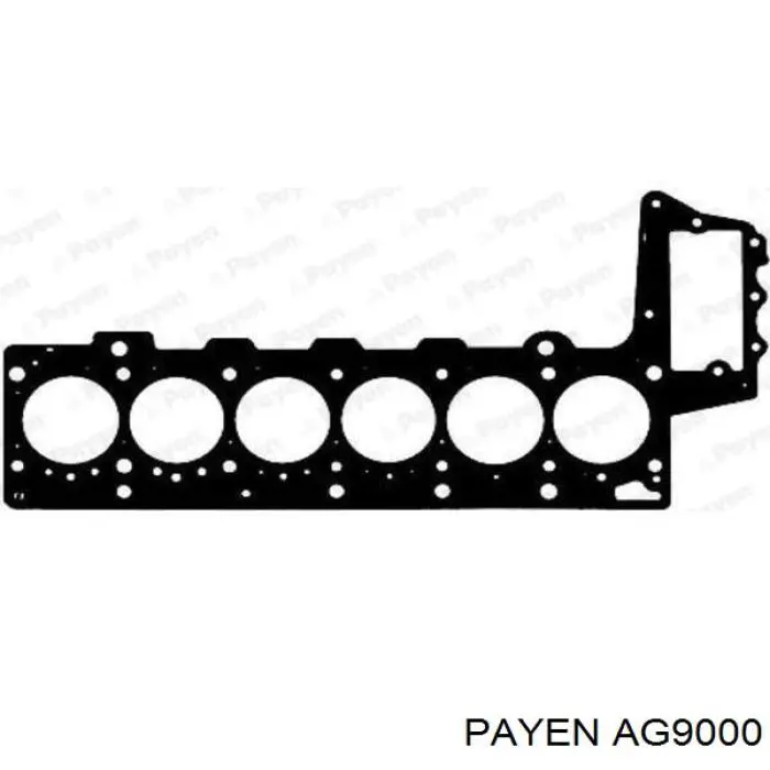 AG9000 Payen прокладка головки блока циліндрів (гбц)