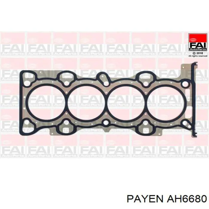 Прокладка ГБЦ Payen AH6680 ціна, від 30.81 USD