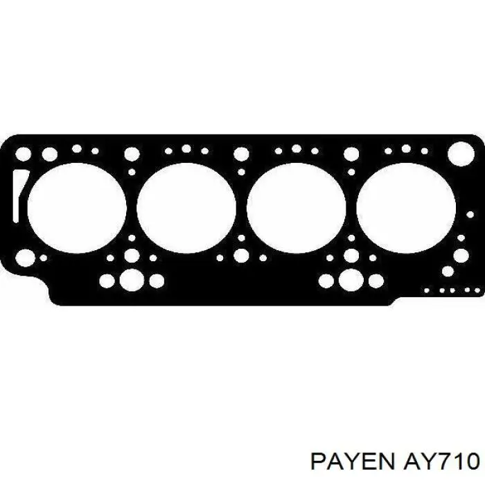 Прокладка головки блока циліндрів (ГБЦ) AY710 Payen