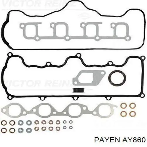 AY860 Payen прокладка головки блока циліндрів (гбц)