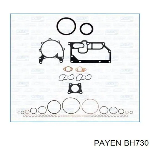 BH730 Payen прокладка головки блока циліндрів (гбц)