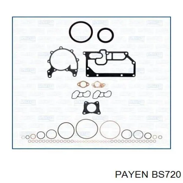 BS720 Payen прокладка головки блока циліндрів (гбц)