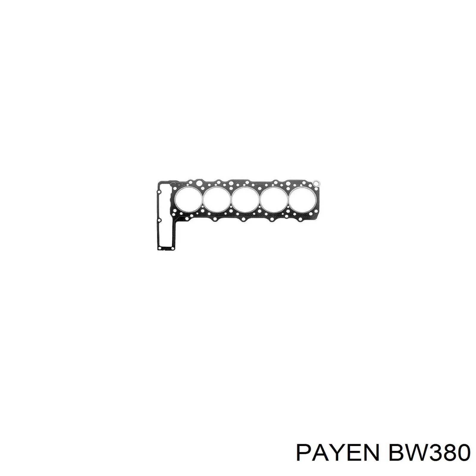 Прокладка головки блока циліндрів (ГБЦ) BW380 Payen