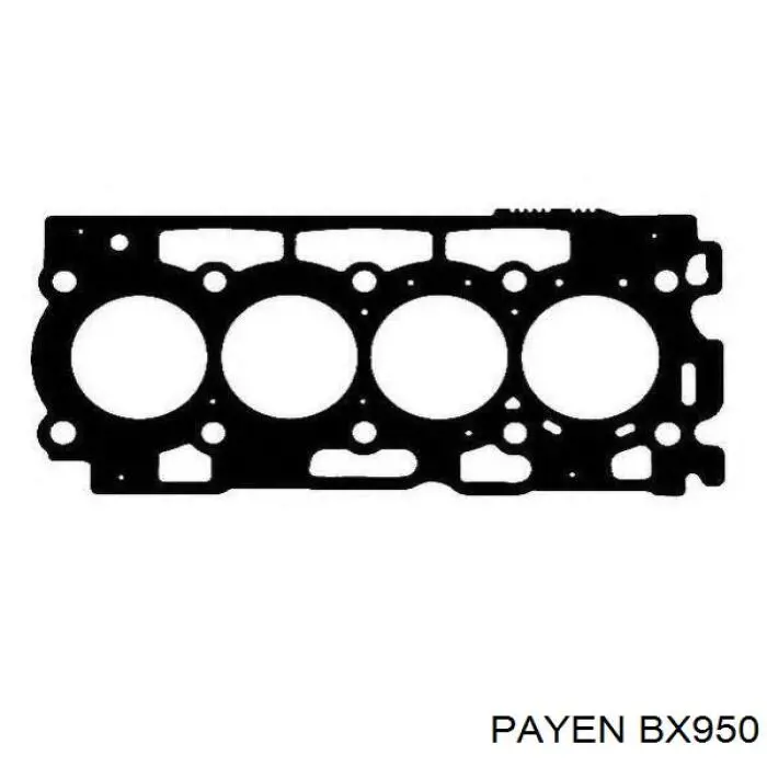 BX950 Payen прокладка головки блока циліндрів (гбц)