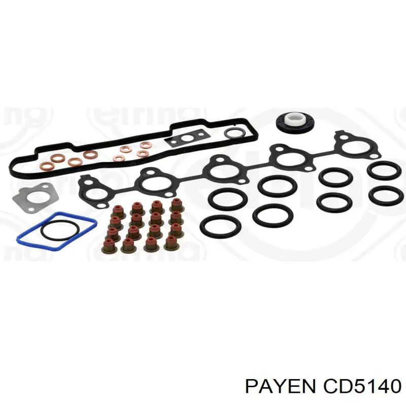 CD5140 Payen комплект прокладок двигуна, верхній