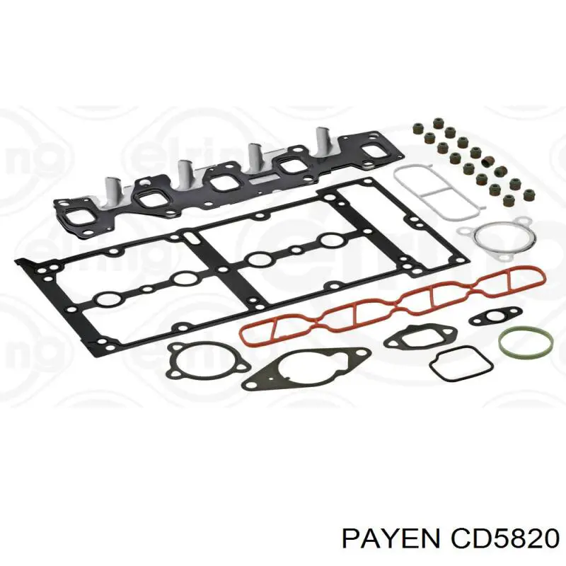 Комплект прокладок двигуна, верхній Payen CD5820 ціна, від 66.99 USD