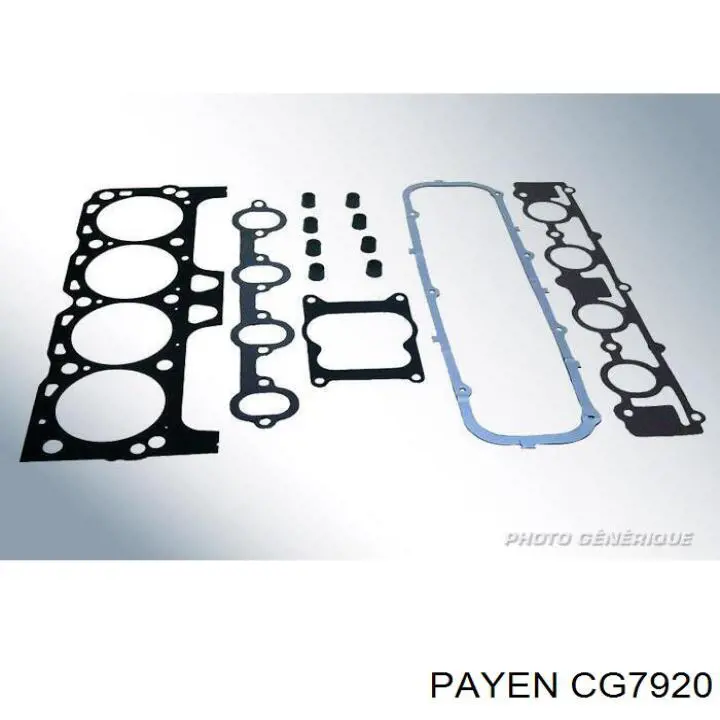 CG7920 Payen Комплект прокладок двигуна, верхній