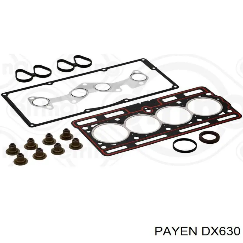 DX630 Payen комплект прокладок двигуна, верхній