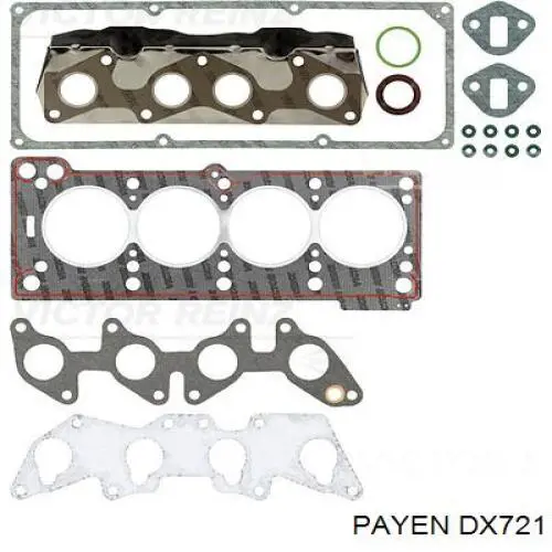 Купити 7701468709 Renault (RVI) Комплект прокладок двигуна, верхній