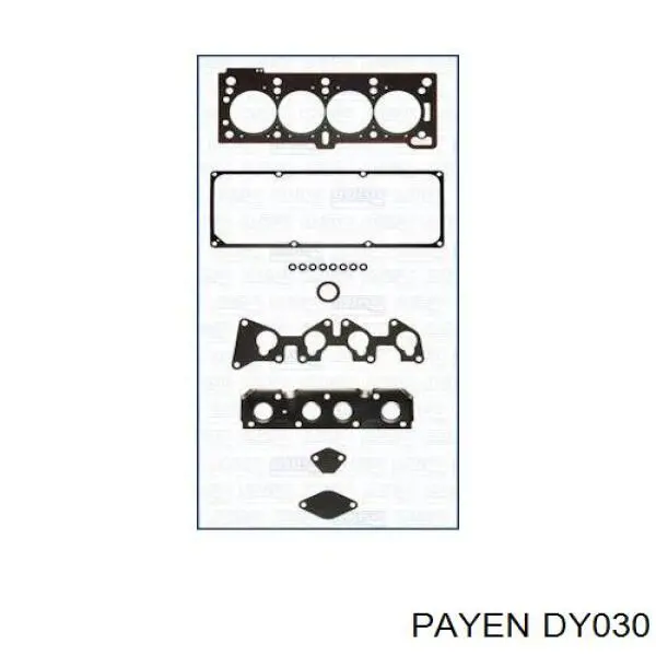 Комплект прокладок двигуна, верхній 7701468710 Renault (RVI)
