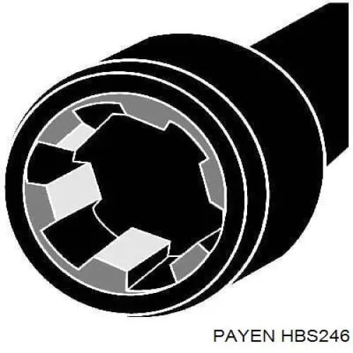 Болт головки блока циліндрів, ГБЦ Payen HBS246 ціна, від 26.23 USD