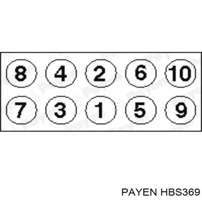 Купити 28230 Elring Болт гбц