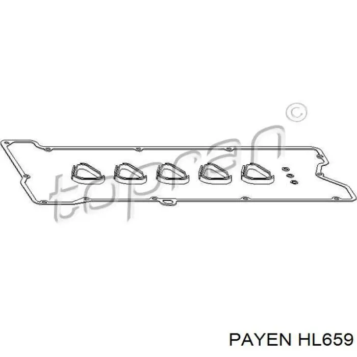 HL659 Payen прокладка клапанної кришки двигуна