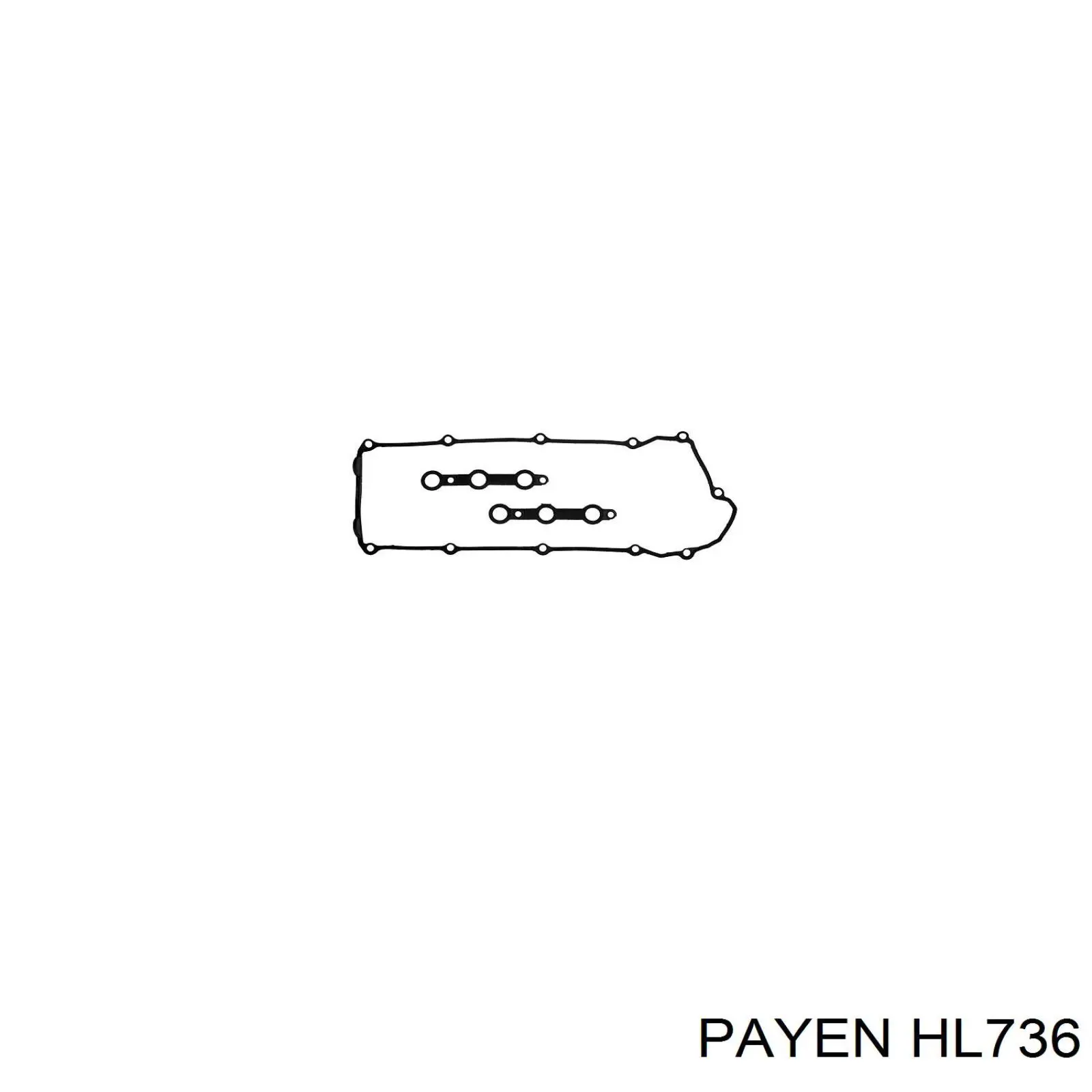 Прокладка клапанної кришки двигуна, комплект Payen HL736 ціна, від 23.73 USD