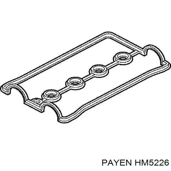 HM5226 Payen прокладка клапанної кришки двигуна, комплект