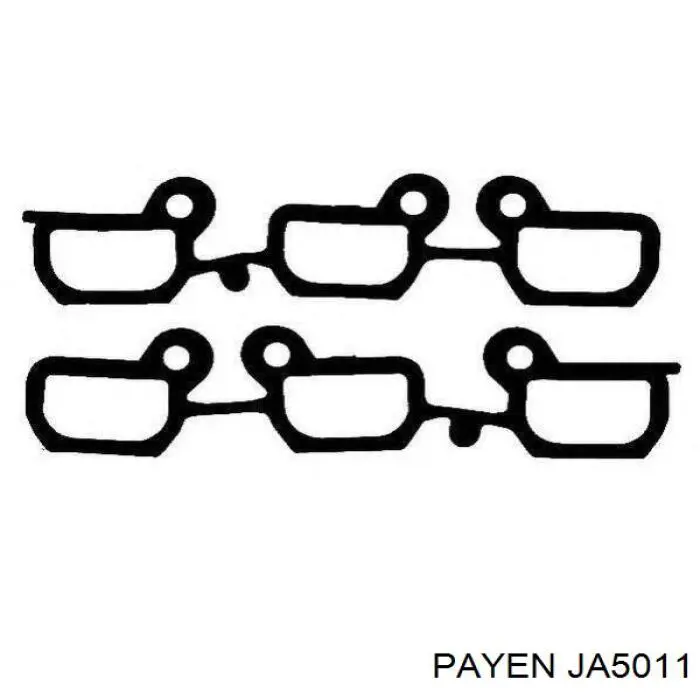 46548459 Fiat/Alfa/Lancia Прокладка впускного колектора, верхня