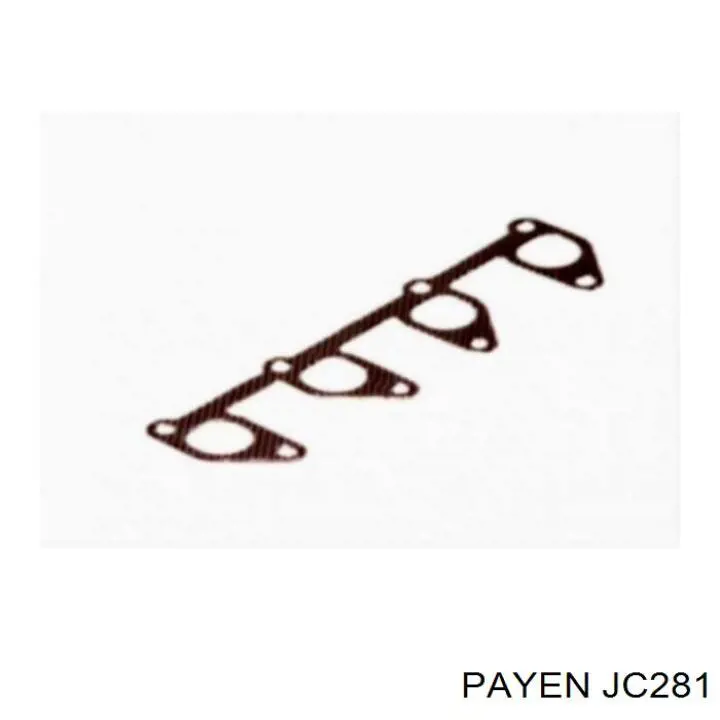 JC281 Payen прокладка випускного колектора