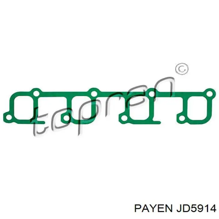 JD5914 Payen прокладка впускного колектора